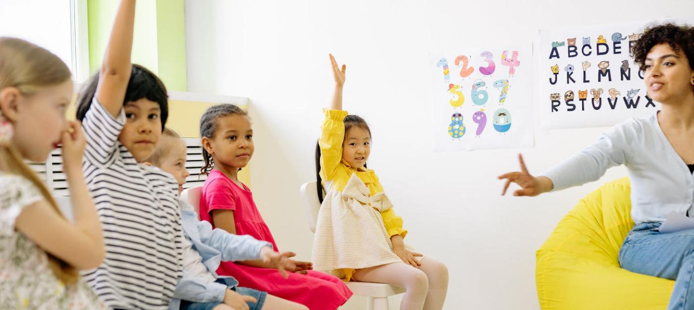 Photo of Teacher in classroom